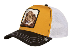 Goorin 'MV Lion' Trucker Style Baseball Cap in Yellow