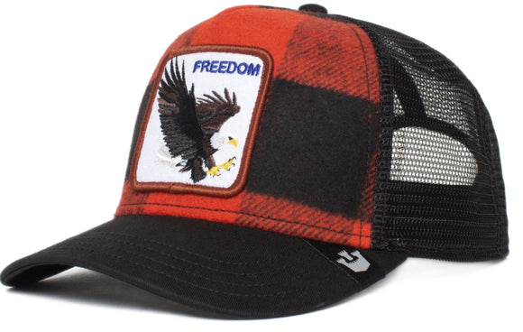Goorin 'Ski Free' Trucker Style cap in Red