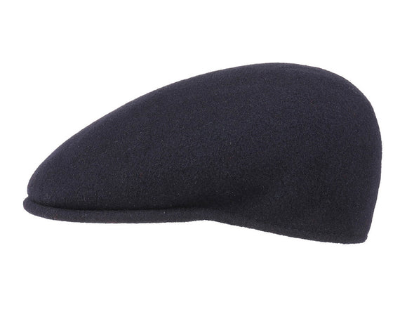 Kangol 507 Seamless cap in Navy Wool