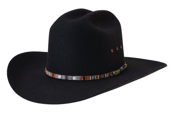 Akubra 'Bronco' Western style hat in Black