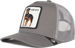 Goorin 'Bad Boy' Trucker Style Baseball Cap in Grey