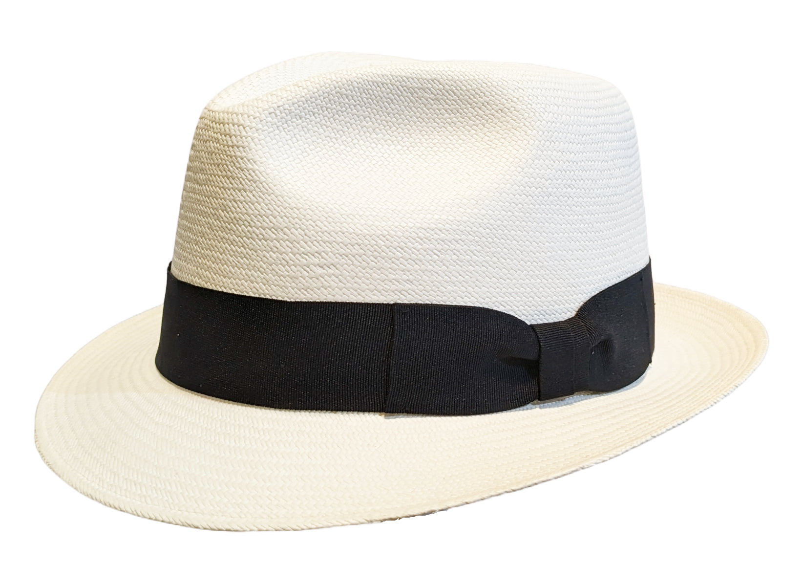 K Dorfzaun Genuine Panama Hat Hand Woven Size Large 100% Paja Toquilla Original Panama Hat - Wide Brim - Choose The Band Color  main image 4
