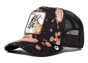 Goorin 'Acid Goat' Trucker Cap in Black