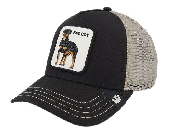 Goorin 'Bad Boy' Trucker Style Baseball Cap in Void (Black)
