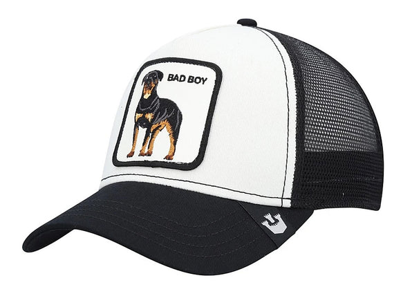 Goorin 'Baddest Boy' Trucker Style Baseball Cap in White