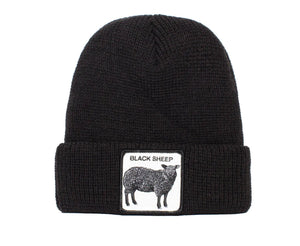 Goorin 'Sheep This' Acrylic knitted Beanie in Black