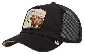 Goorin 'Camp Crasher' Trucker Style Baseball Cap in Black