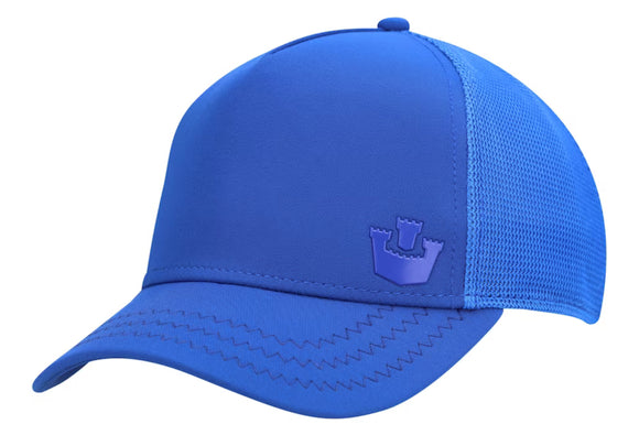 Goorin 'Gateway' Plain Trucker Style Baseball Cap in Royal Blue