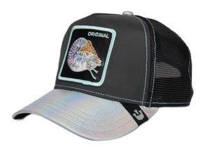 Goorin 'Go Way Back' Trucker Style Baseball Cap in Black
