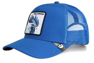 Goorin 'Hollywood Rooster' Trucker Style Baseball Cap in Royal (Blue)
