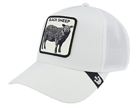 Goorin 'Platinum Sheep' Trucker Style Baseball Cap in White