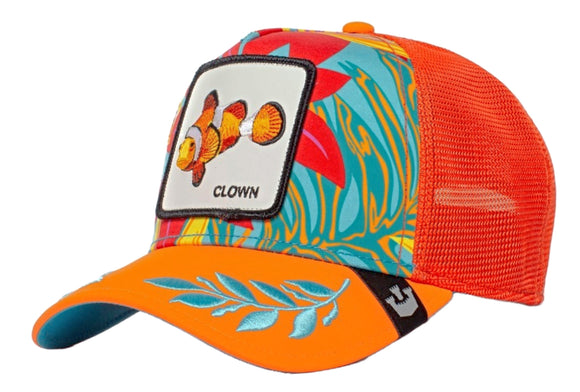 Goorin 'Public Anemone' Trucker Style cap in Orange