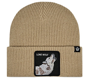 Goorin 'Singled out' Acrylic knitted Beanie in Creme