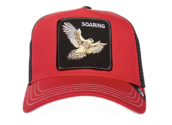Goorin 'The Soaring Bird' Trucker Style Baseball Cap in Red