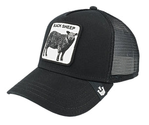 Goorin 'Black Sheep' Trucker cap in Black