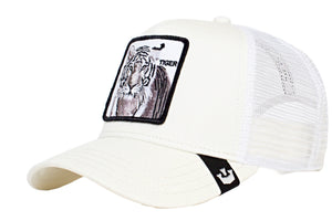 Goorin ' The White Tiger' Trucker cap in White