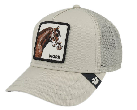 Goorin 'Work Horse' Trucker Style Baseball Cap in Scout (Beige)