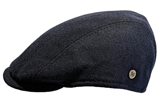 M Flechet Wool blend Navy flat cap