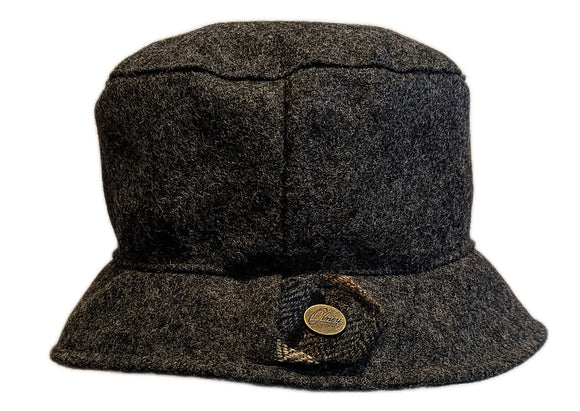 Olney 'Sara' Ladies Cloche Hat in Grey-(was $145.00)
