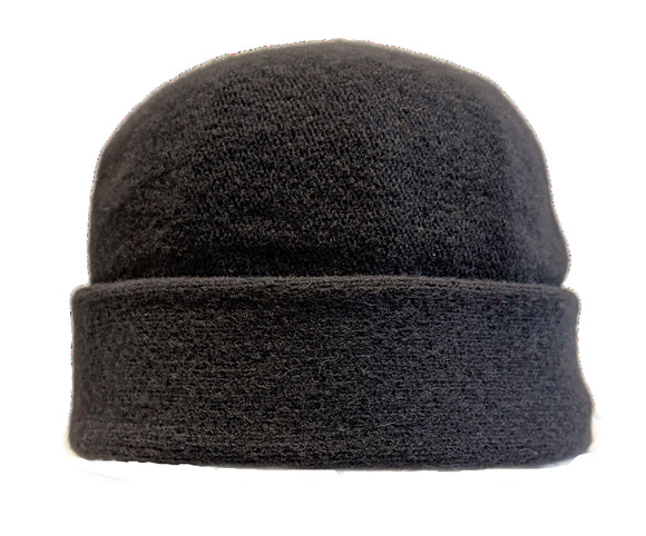 Tonak Merino Wool Docker style beanie in Slate Grey