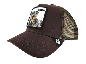 Goorin 'The Guard Dog' Trucker Style Baseball Cap in Brown