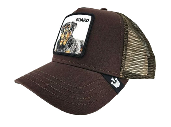 Goorin 'The Guard Dog' Trucker Style Baseball Cap in Brown