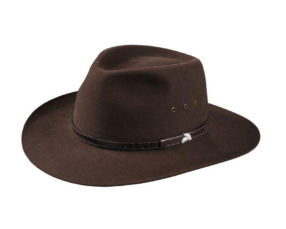 Akubra 'Angler' in Loden hat