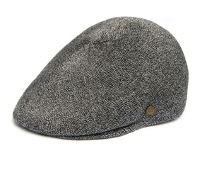 Avenel 'Tropical' Ivy Flat Cap in Grey