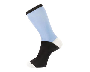 Fortis Green Block Colour Men's Socks in Light Blue