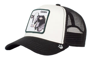 Goorin 'Cash Cow' Trucker Style Baseball Cap in White