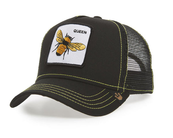 Goorin 'Queen Bee' Trucker Style Baseball Cap in Black