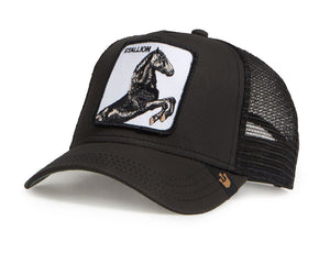 Goorin 'Stallion' Trucker Style Baseball Cap in Black