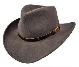 Stanton Wool Western style Grey hat