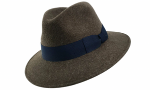 Stanton packable Italian wool Fawn fedora hat